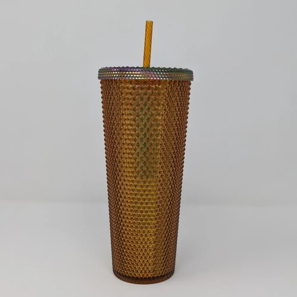 Starbucks nwt anniversary gold studded tumbler